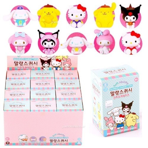 Sanrio Characters Soft Squishy (Blind Box-Random)