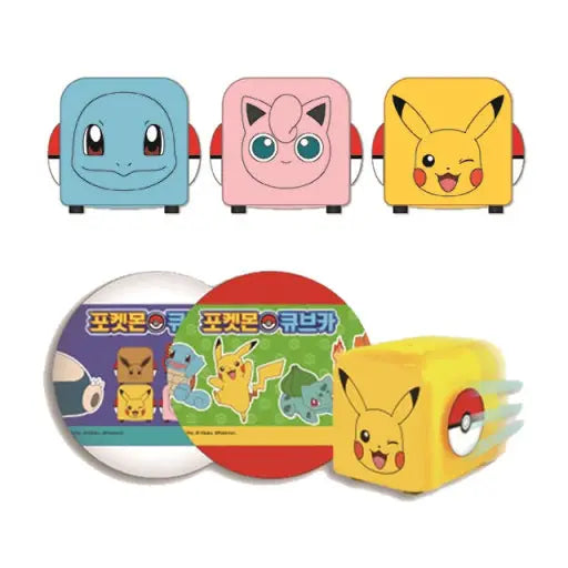 Pokémon Cube Pill back Car – Random Blind Capsule Toy