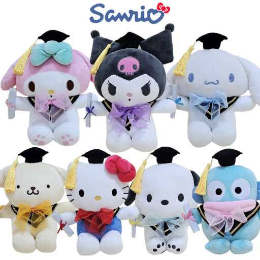 Sanrio Graduation Cap Bag Charm Keyring