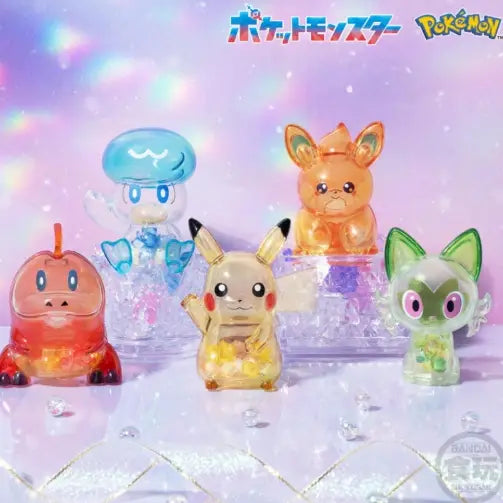 Bandai Pokémon Crystal Coat Figure – Series 5 (Random Box)