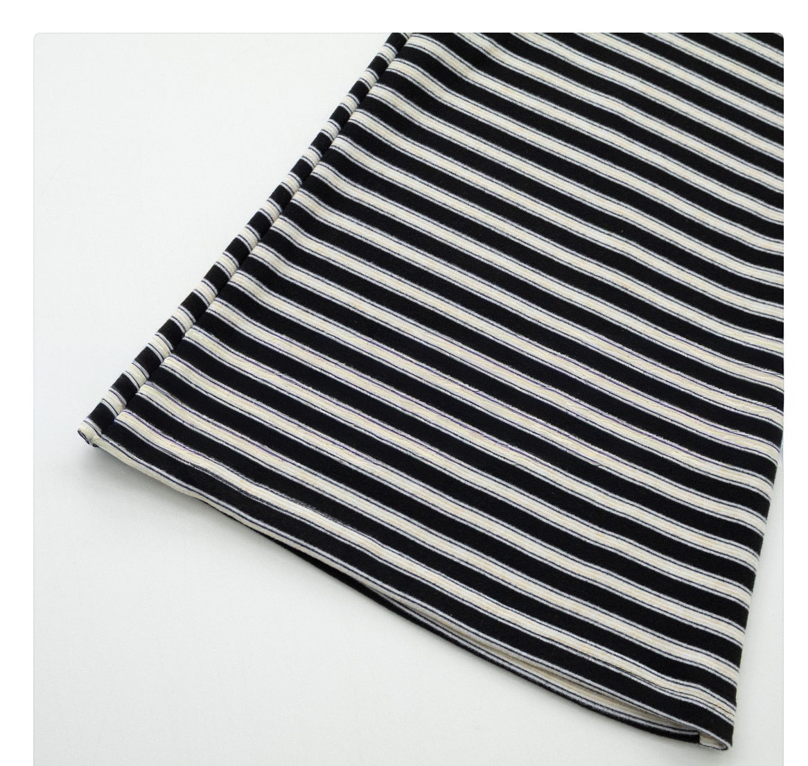 Soft Fleece Stripe Flare Pants