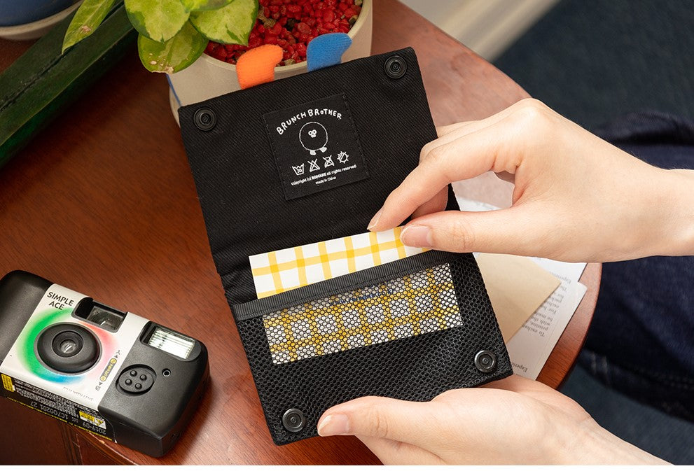 Brunch Brother Foldable Card Wallet coin Purse Pouch/Money Clip Pocket wallet