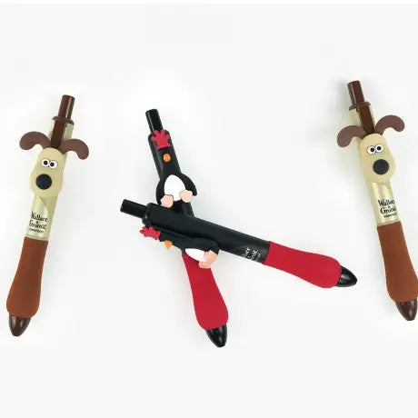Wallace & Gromit Character Mini Gel Pens – Gromit & McGraw - Luckyplanetusa