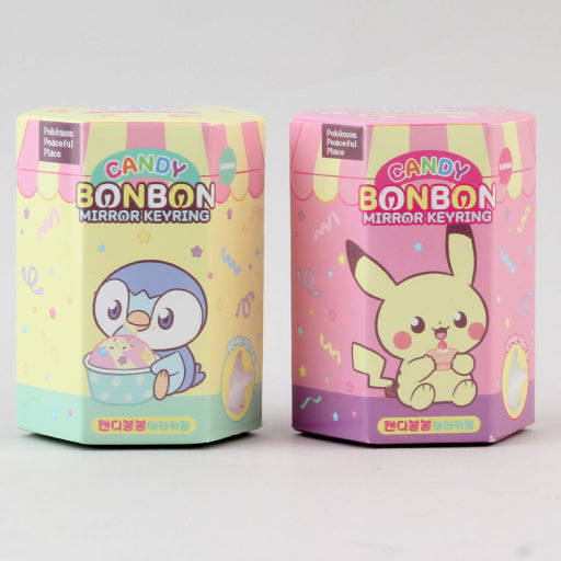 Pokémon Pocket Peace Candy BonBon Mirror Keyring (Random Blind Box) - Luckyplanetusa