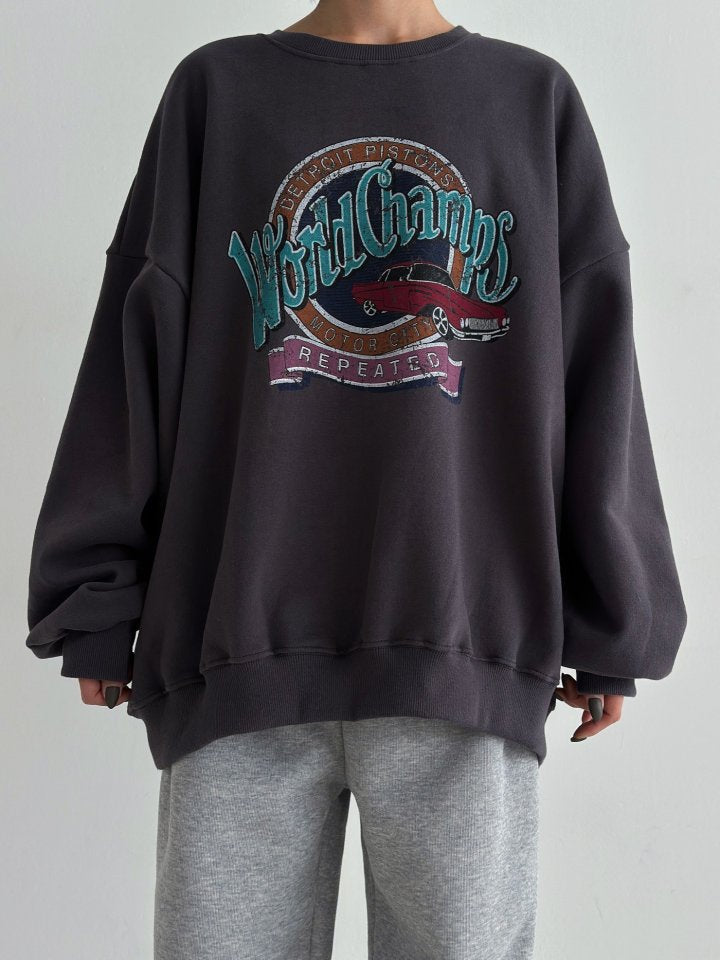 Vintage Car World Champs Fleece Sweatshirt