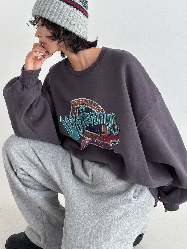 Vintage Car World Champs Fleece Sweatshirt
