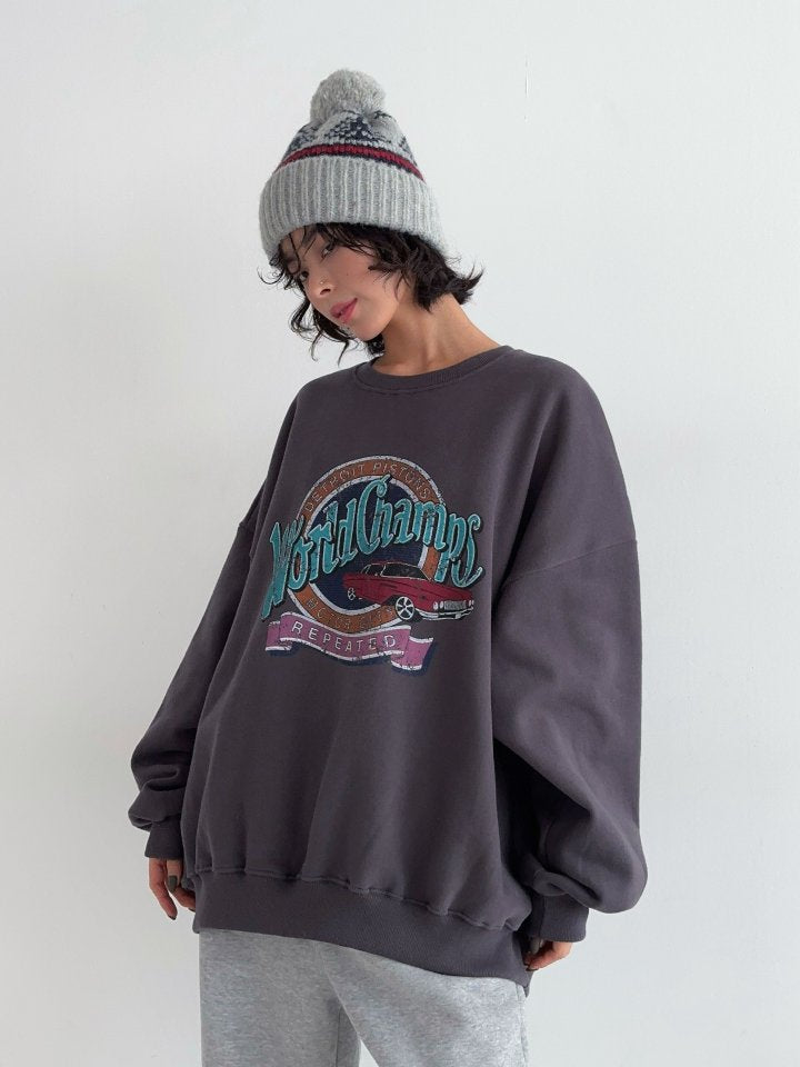 Vintage Car World Champs Fleece Sweatshirt