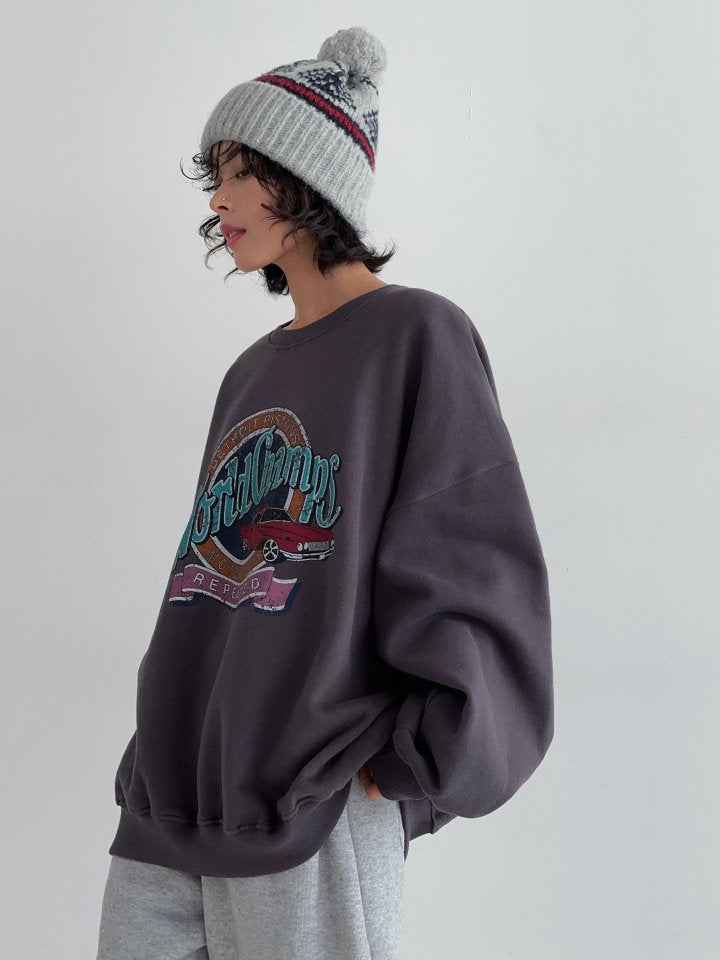 Vintage Car World Champs Fleece Sweatshirt