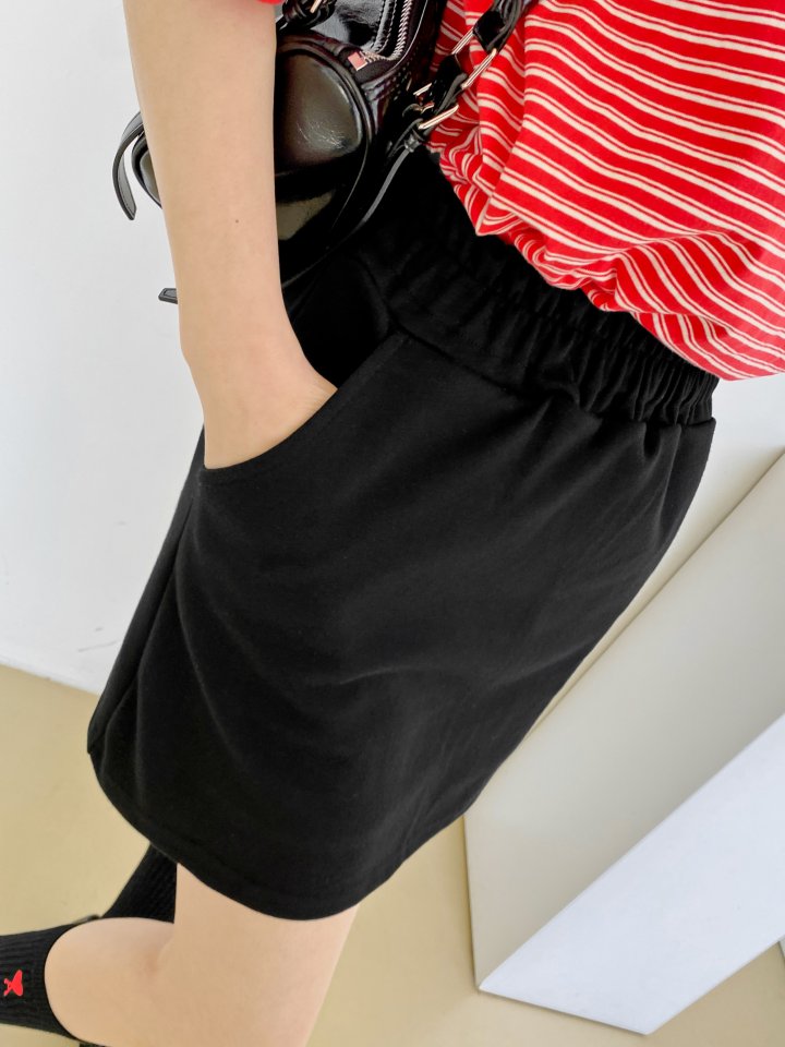 Easy Move Inner Pants Mini Skirt 100% Cotton One size fits most