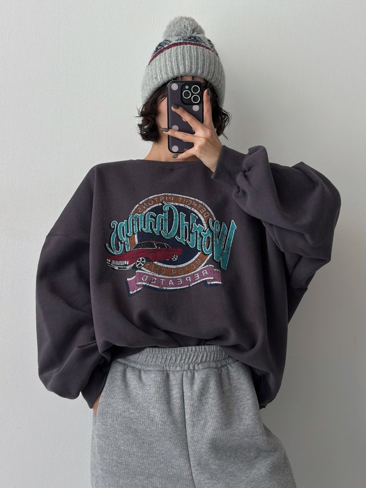 Vintage Car World Champs Fleece Sweatshirt