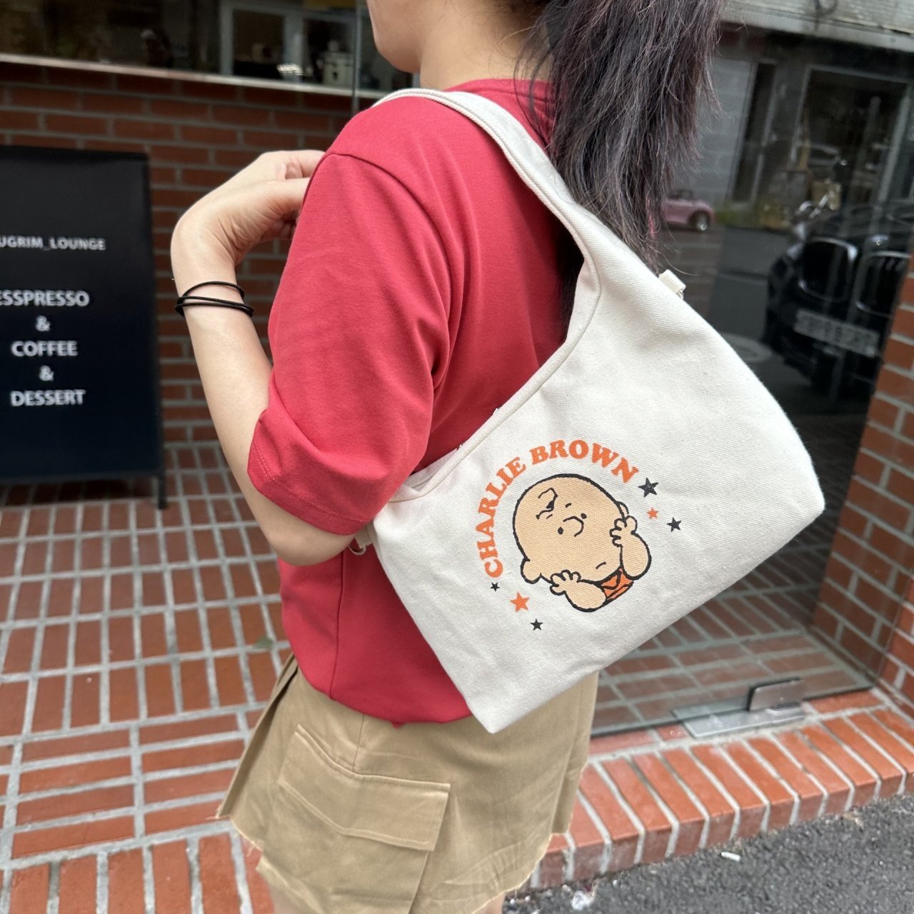 Peanuts Snoopy Daily shoulder Bags- Lucy, Charlie Brown, Sally Bag
