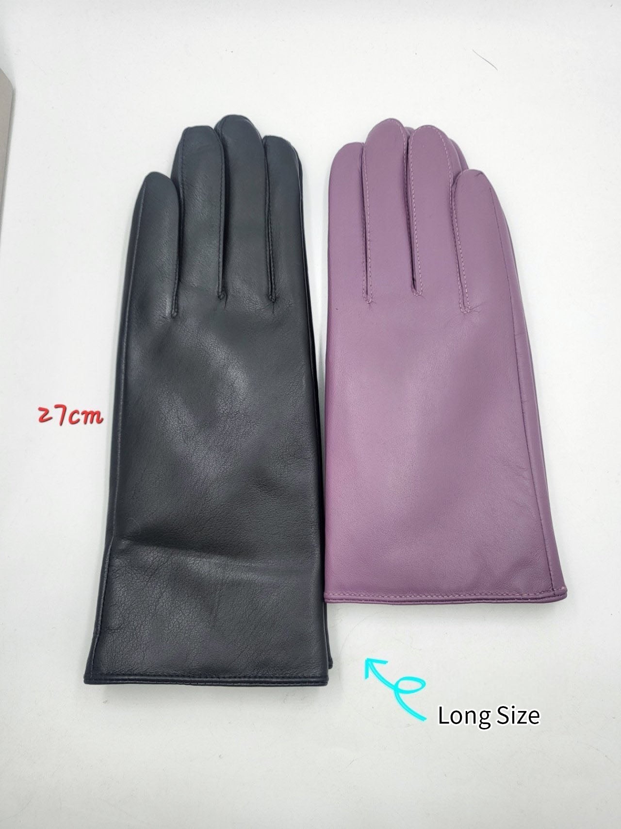 100% Sheepskin Long Gloves – Made in Korea