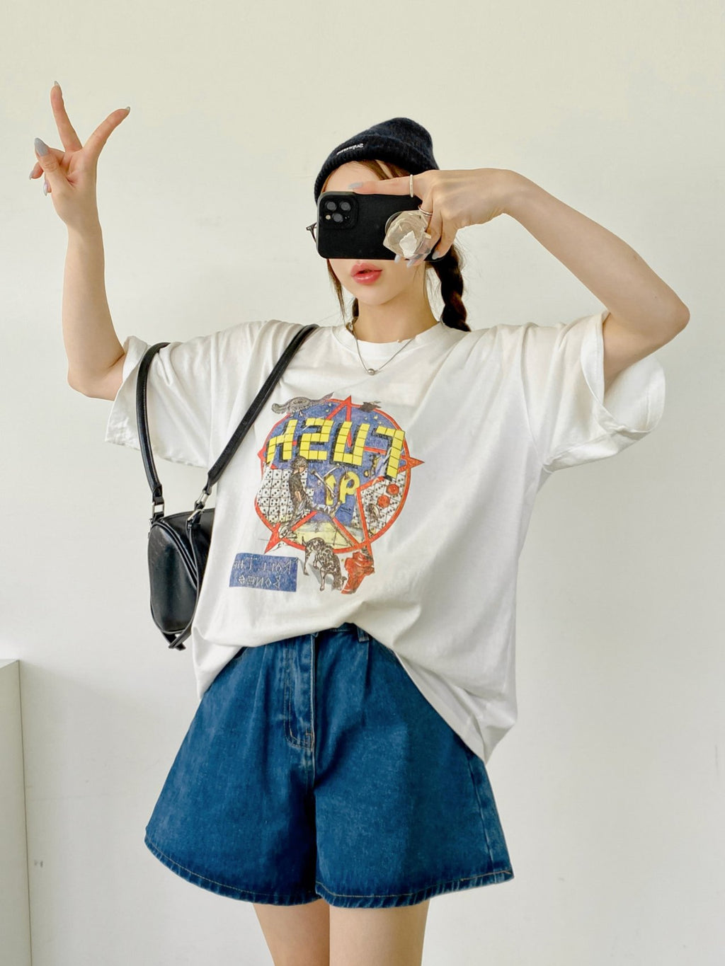Vintage Rush 97 Distressed Graphic Tee - Luckyplanetusa