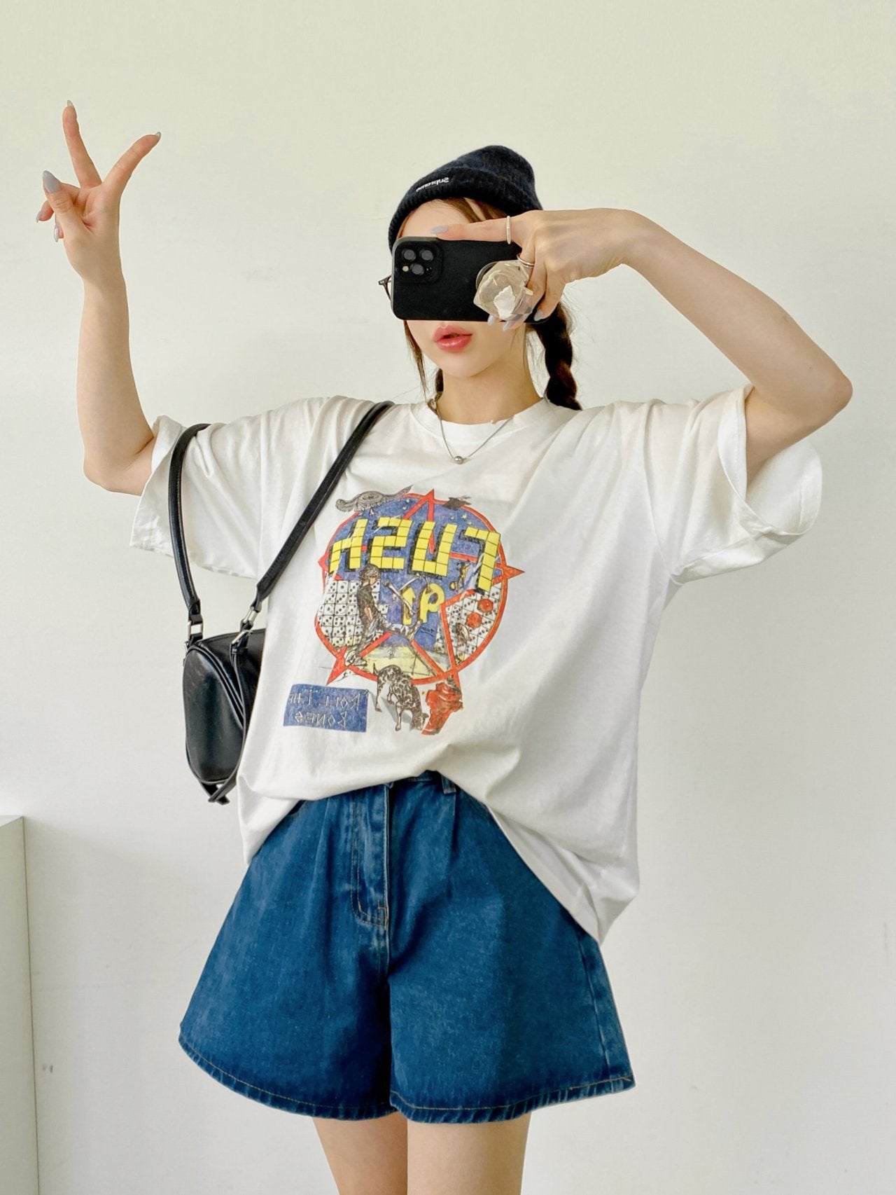 Vintage Rush 97 Distressed Graphic Tee - Luckyplanetusa