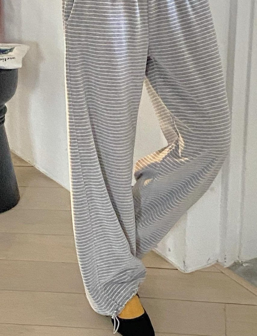 Velvet Stripe Cozy Lounge Pants