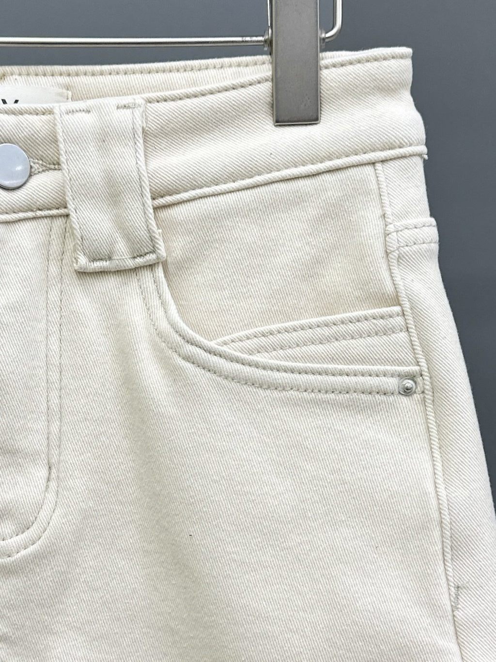 Cozy Fleece-Lined Daily Denim Skirt