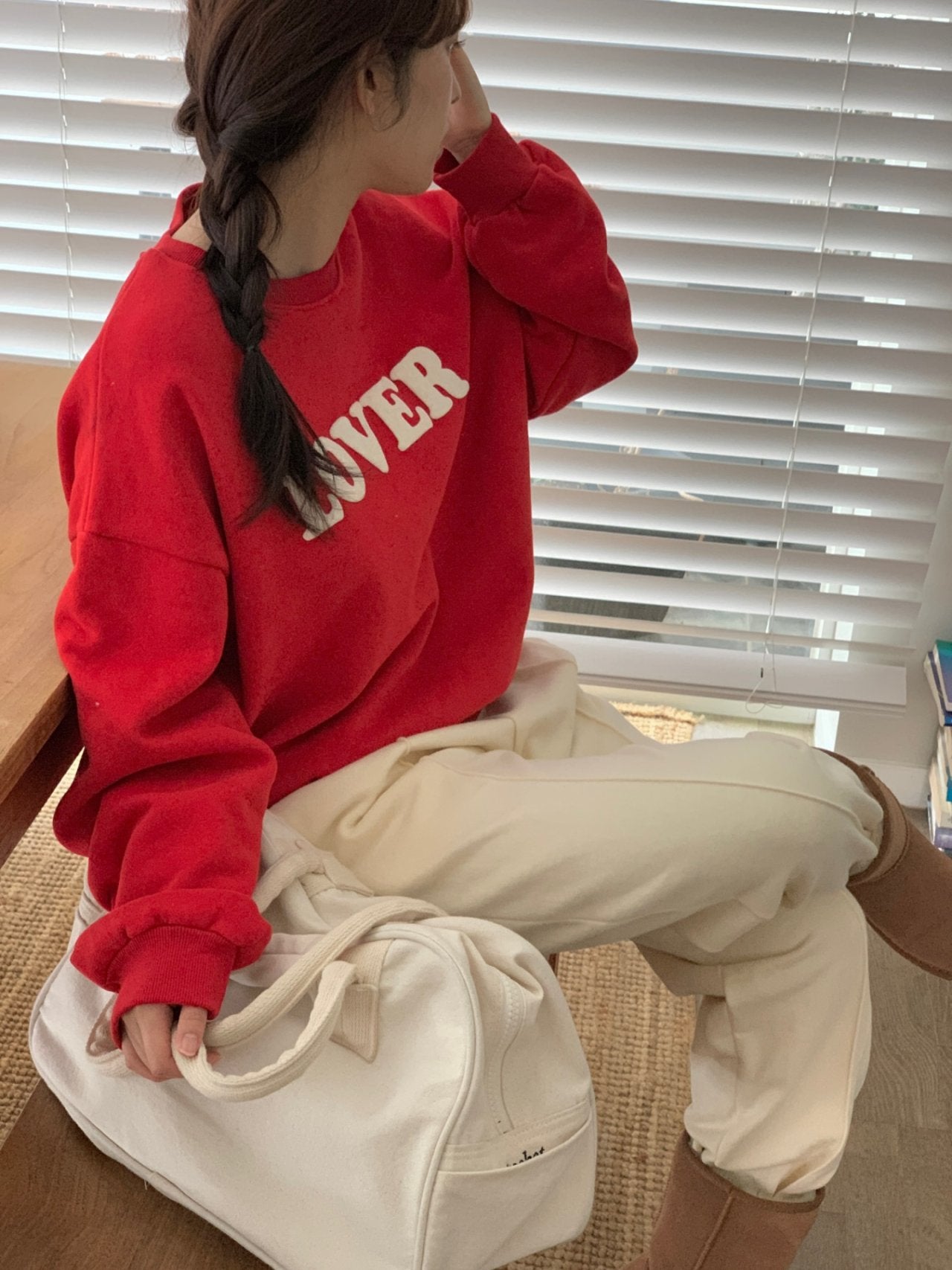 Lover Classic Lettering Sweatshirt