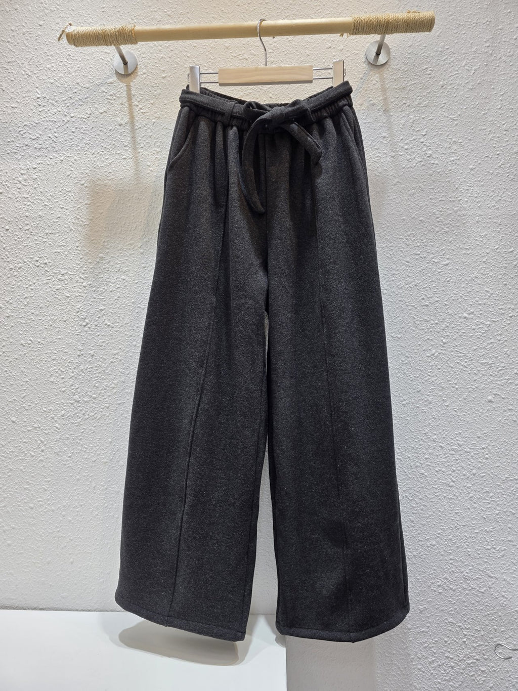 Luna Belted Wide Fleece Pants