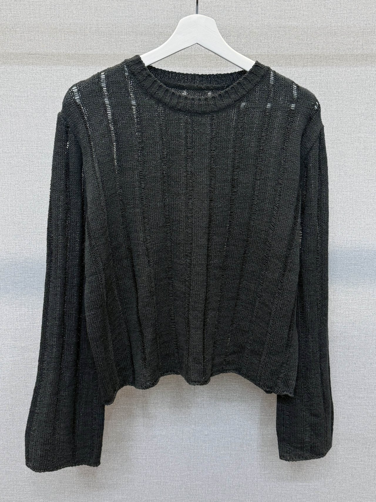 Soft Breeze Rib Knit Pullover Made in Korea - Luckyplanetusa