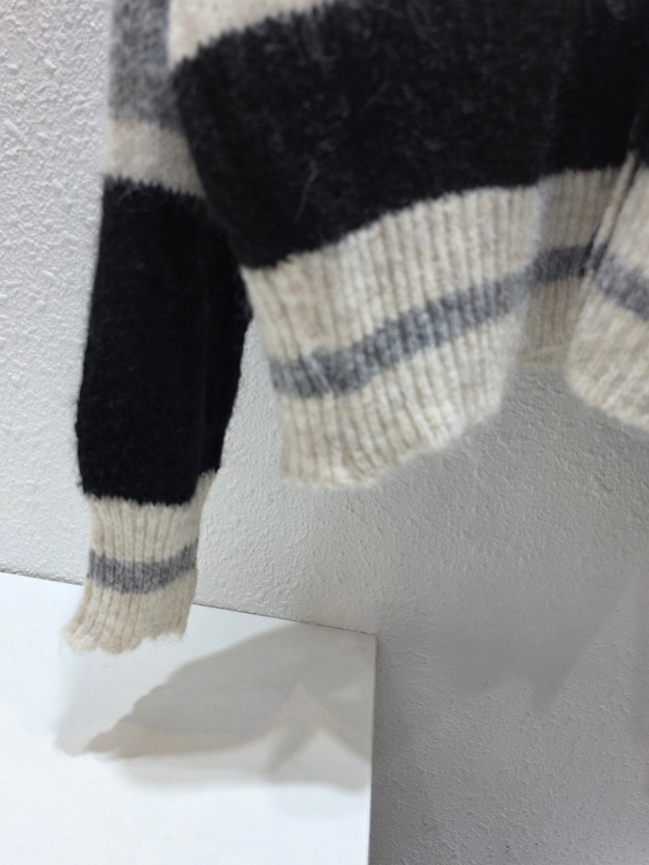 Lucky Stripe Cozy Hood Cardigan