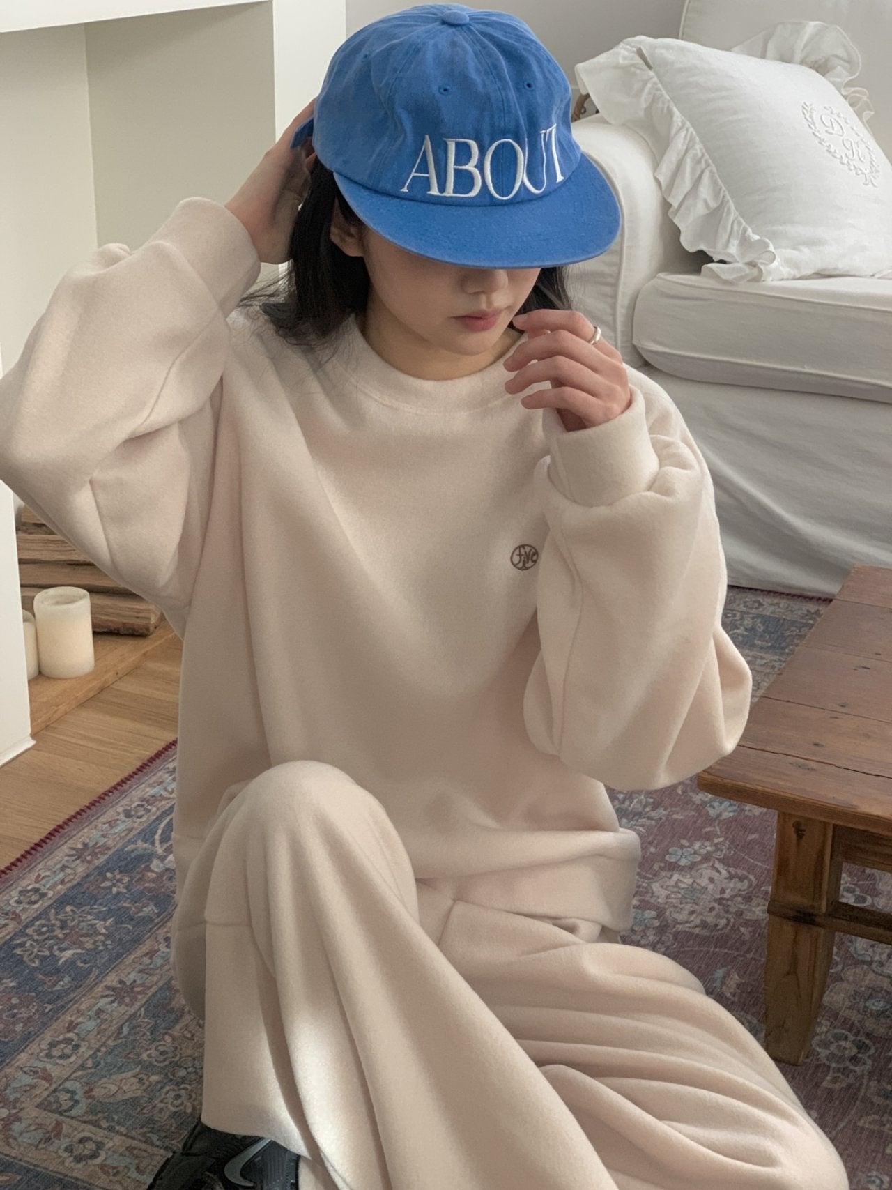 Soft Fleece Everyday top and bottom Set lounge wear