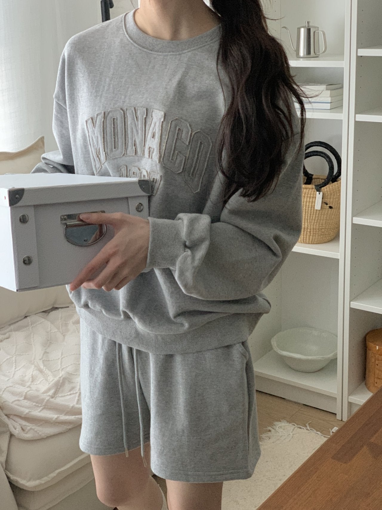 Monaco Cotton Lounge Sweat Set - Luckyplanetusa