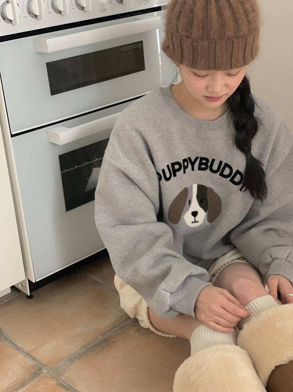 PuppyBuddy Cozy Graphic Sweatshirt