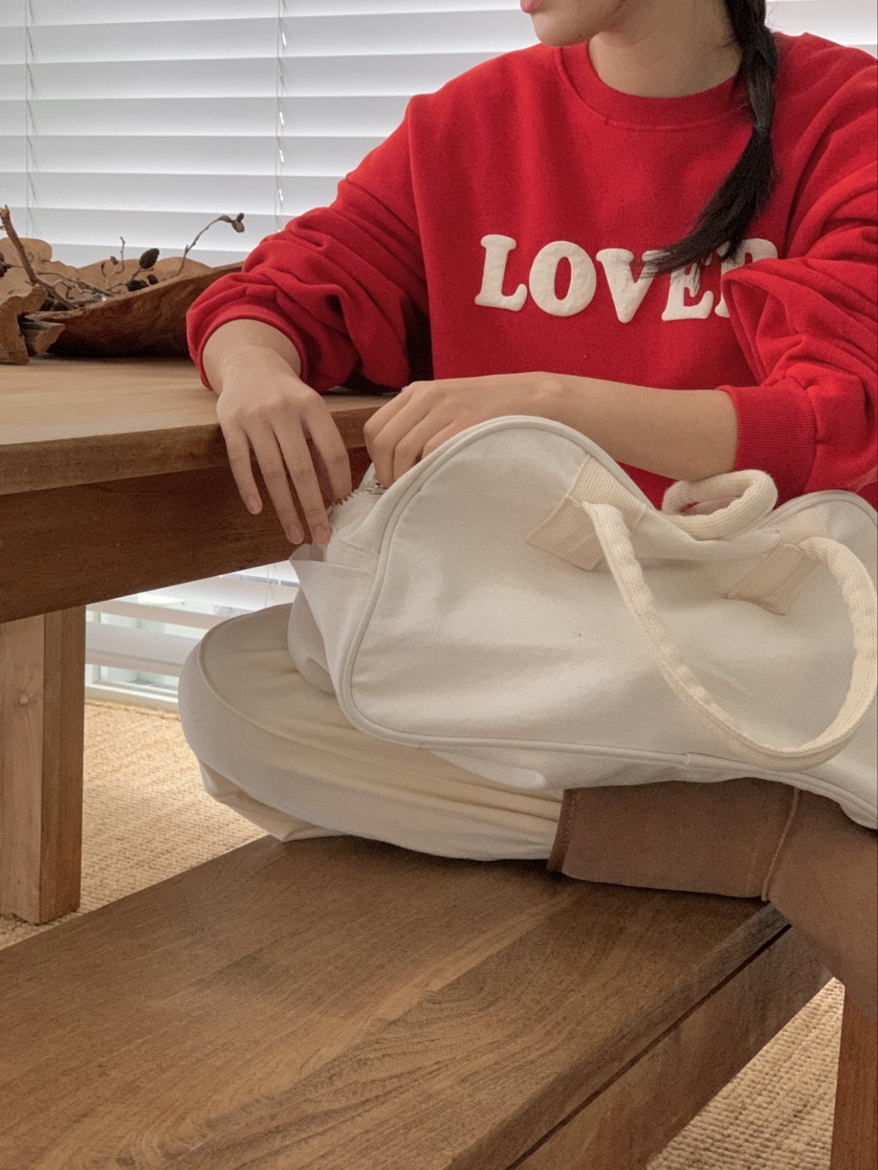 Lover Classic Lettering Sweatshirt