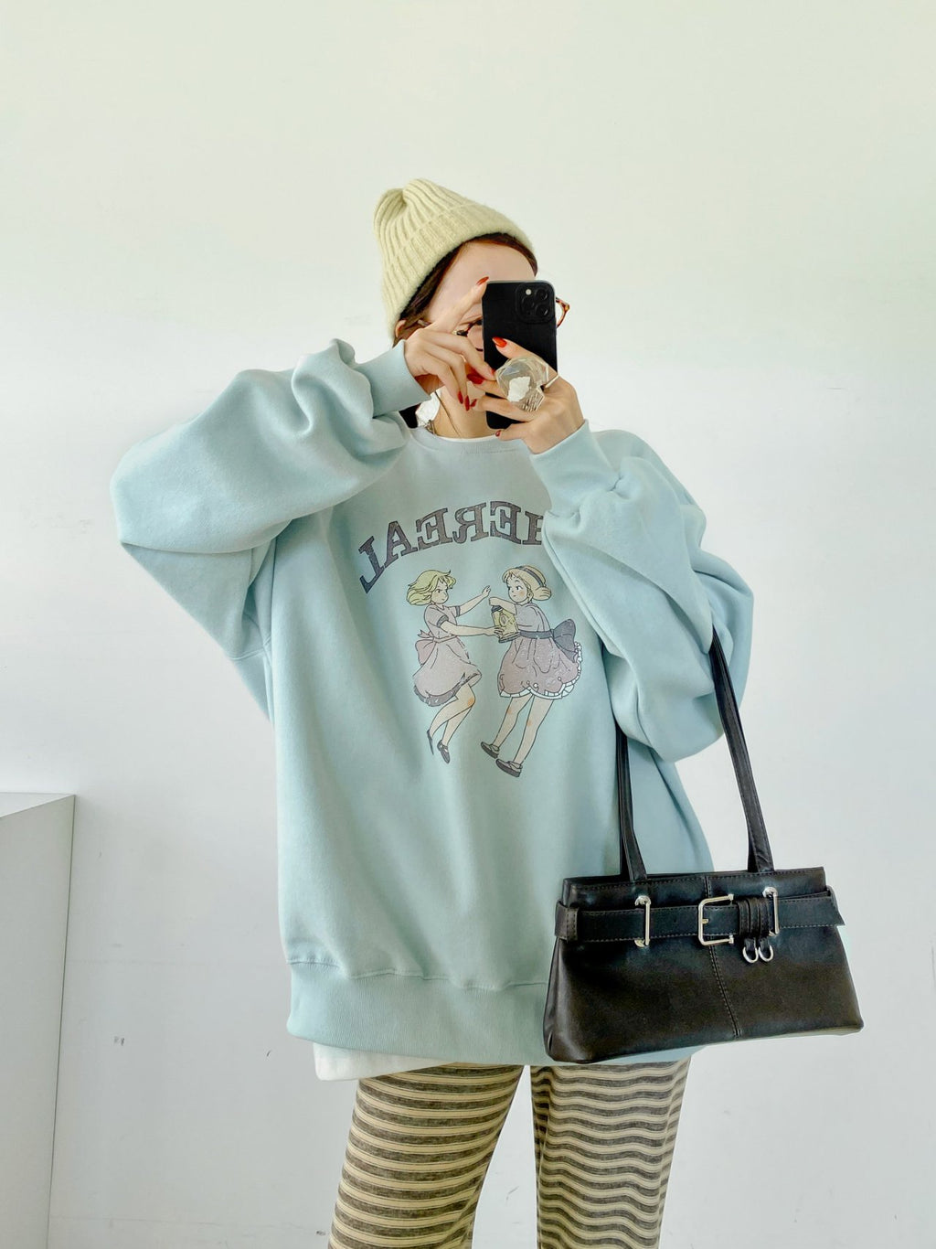 Ethereal Dancing Girls Vintage Sweatshirt