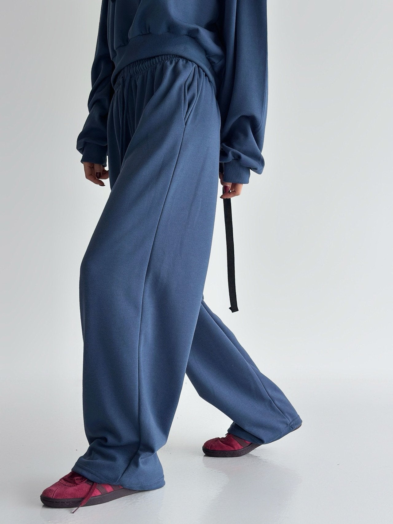 Ultra Soft Relax Fit Daily Training Set Loose Crop length