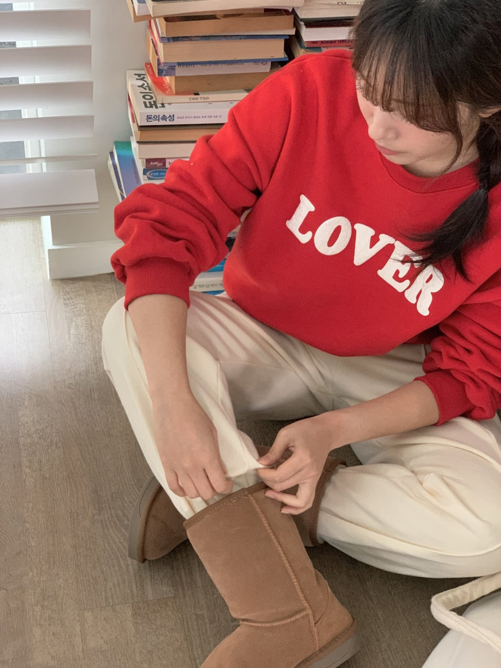 Lover Classic Lettering Sweatshirt