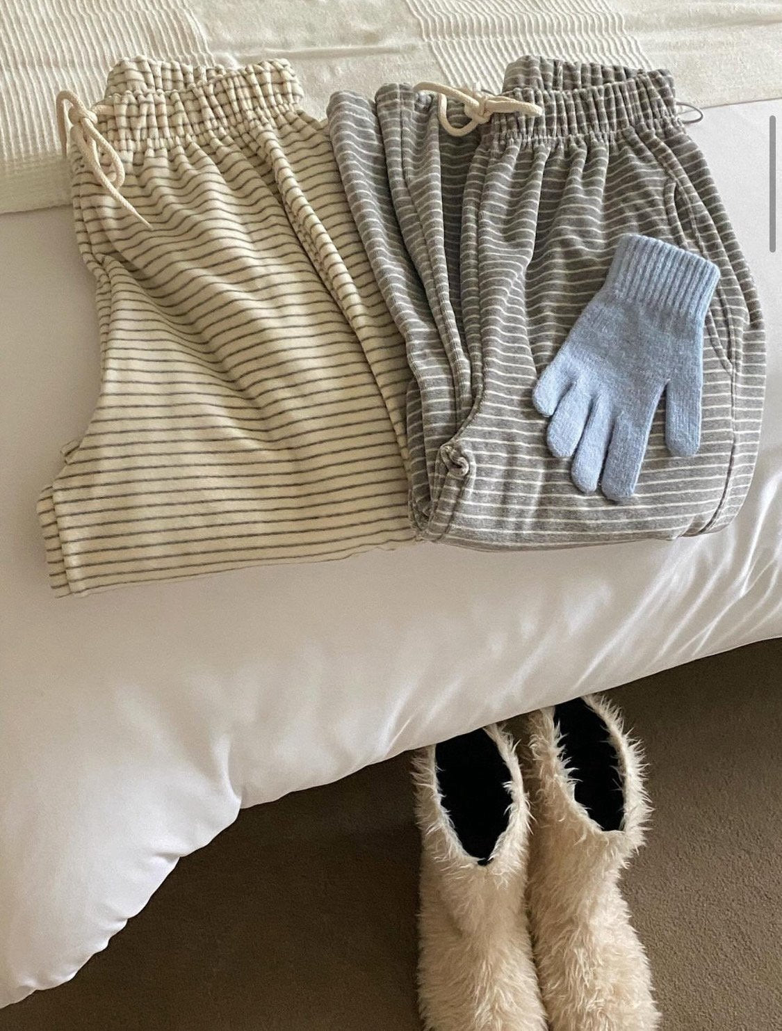 Velvet Stripe Cozy Lounge Pants