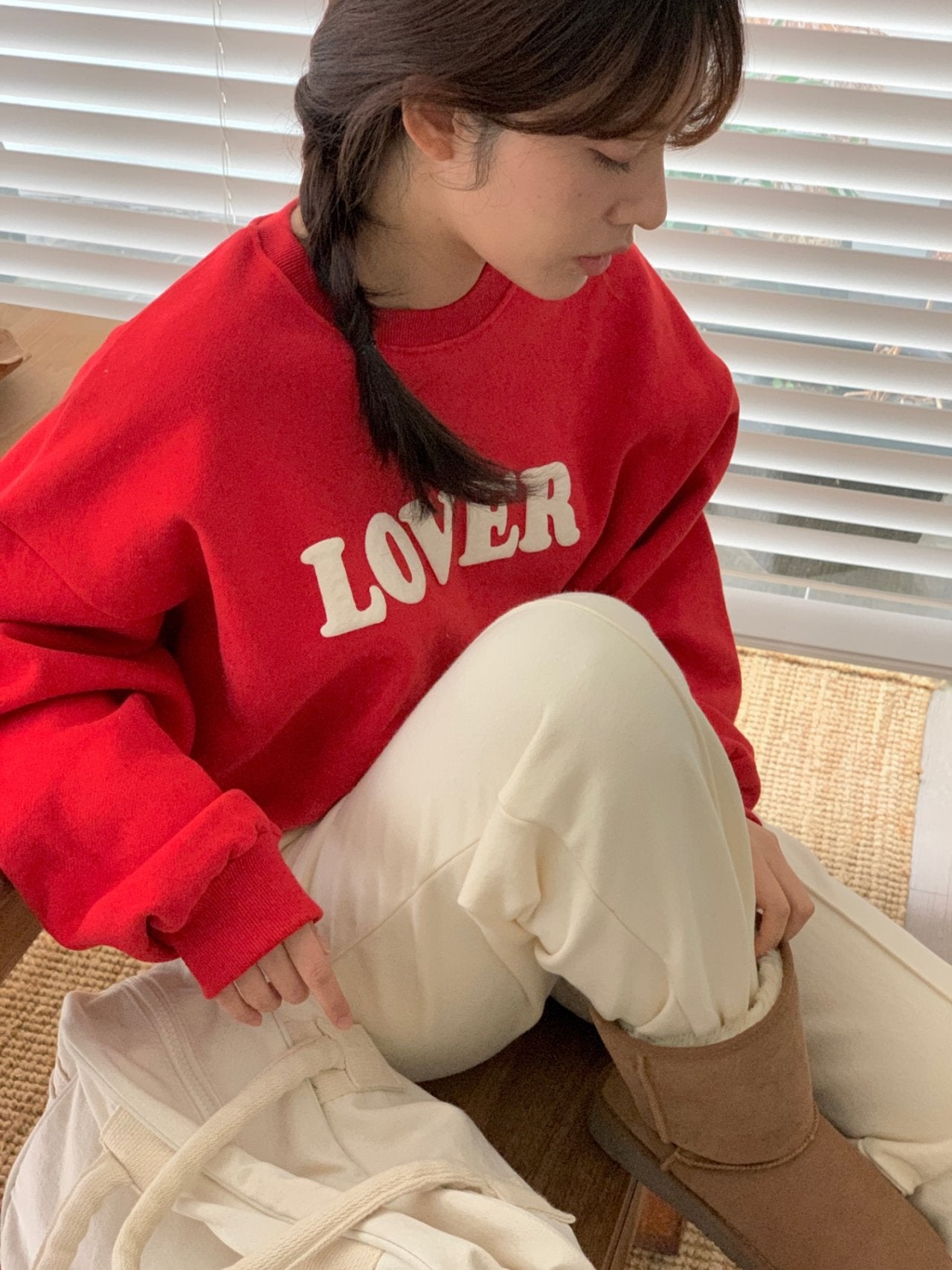 Lover Classic Lettering Sweatshirt