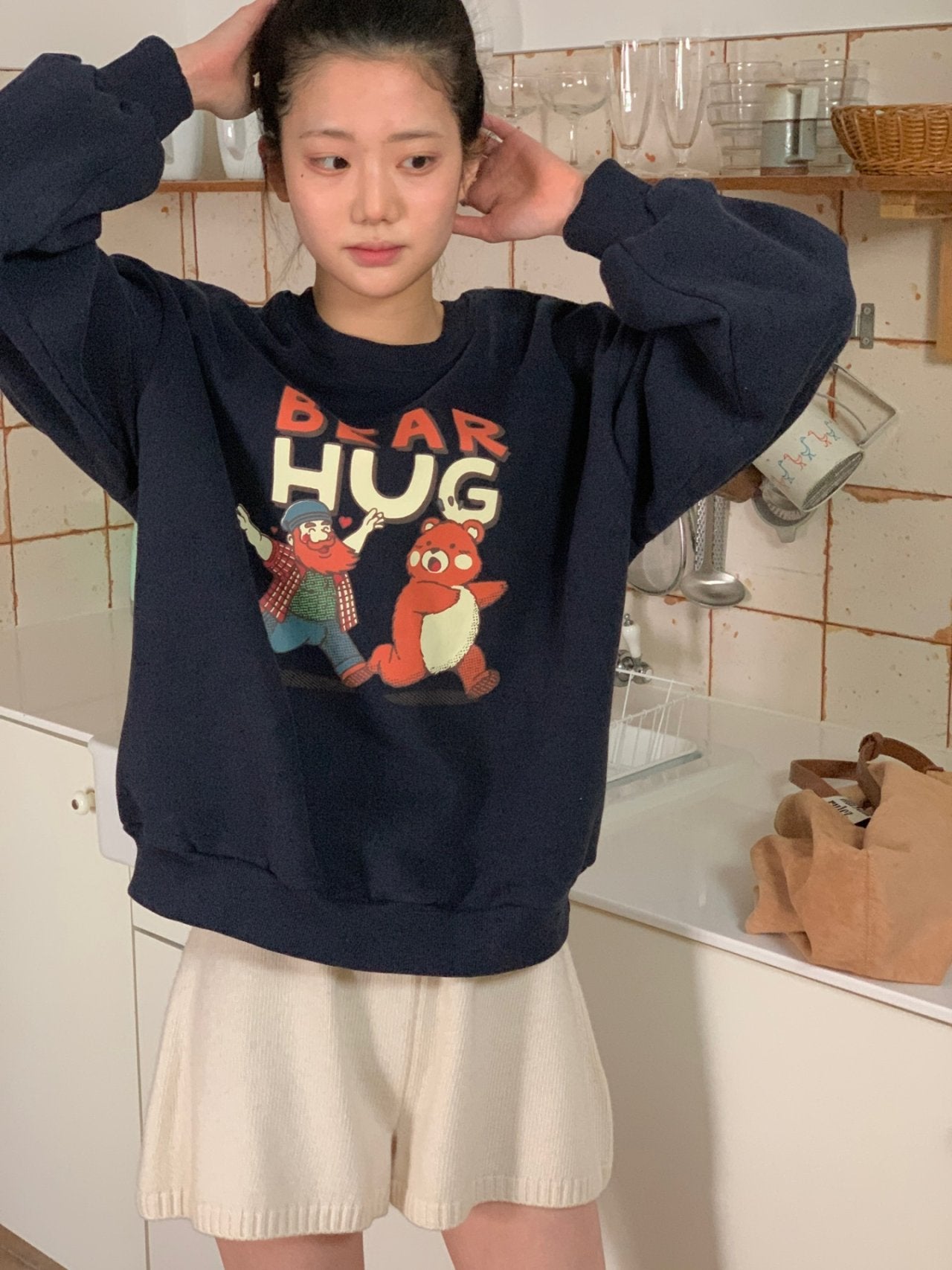 Bear Hug Vintage Sweatshirt