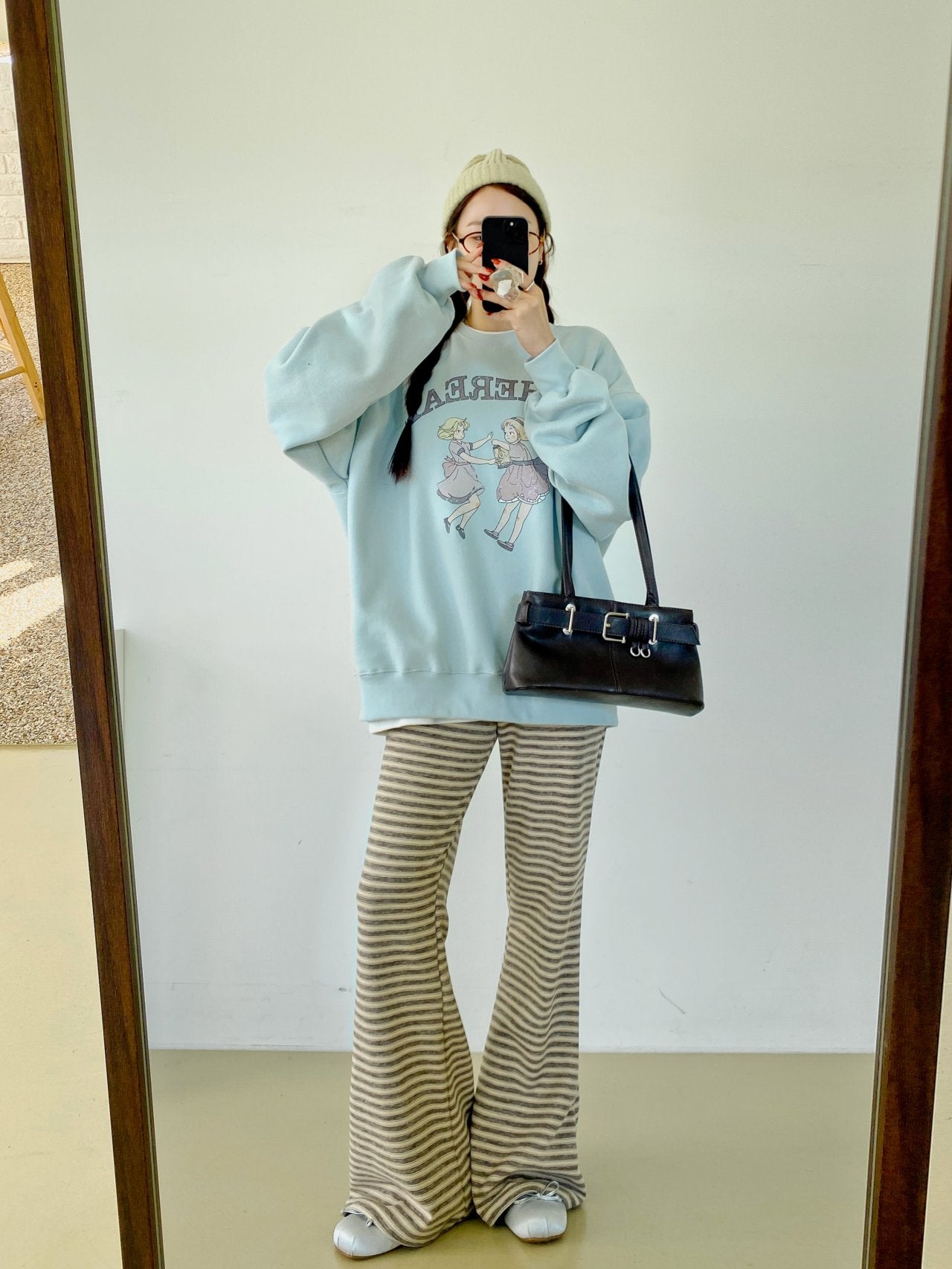 Ethereal Dancing Girls Vintage Sweatshirt