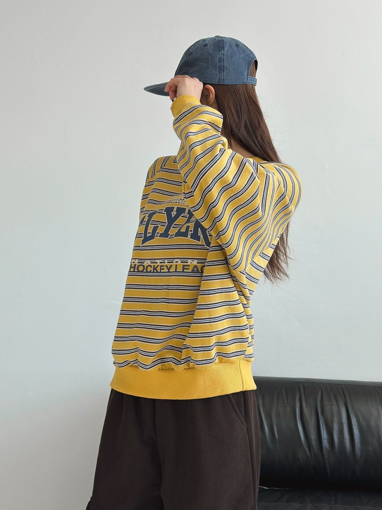 Philly Flyers Striped Cotton Sweatshirt