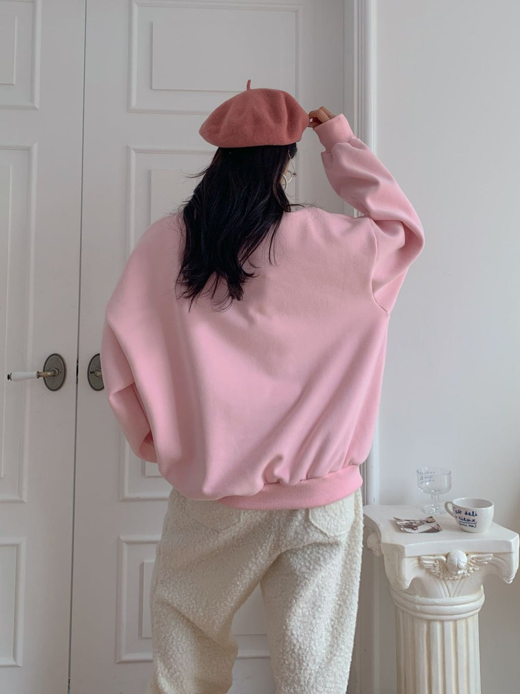 New York Graphic Oversized Sweatshirt – Made in Korea