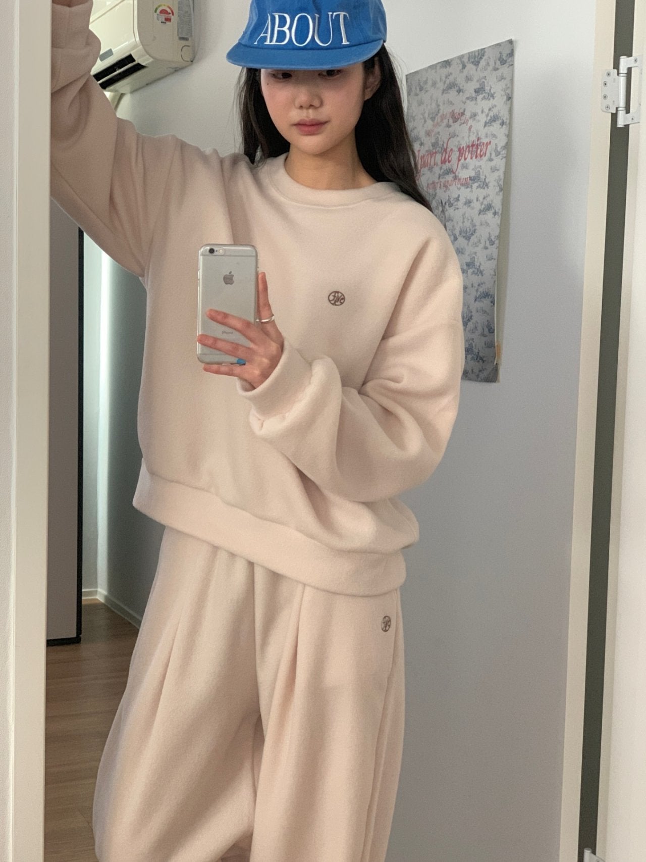 Soft Fleece Everyday top and bottom Set lounge wear