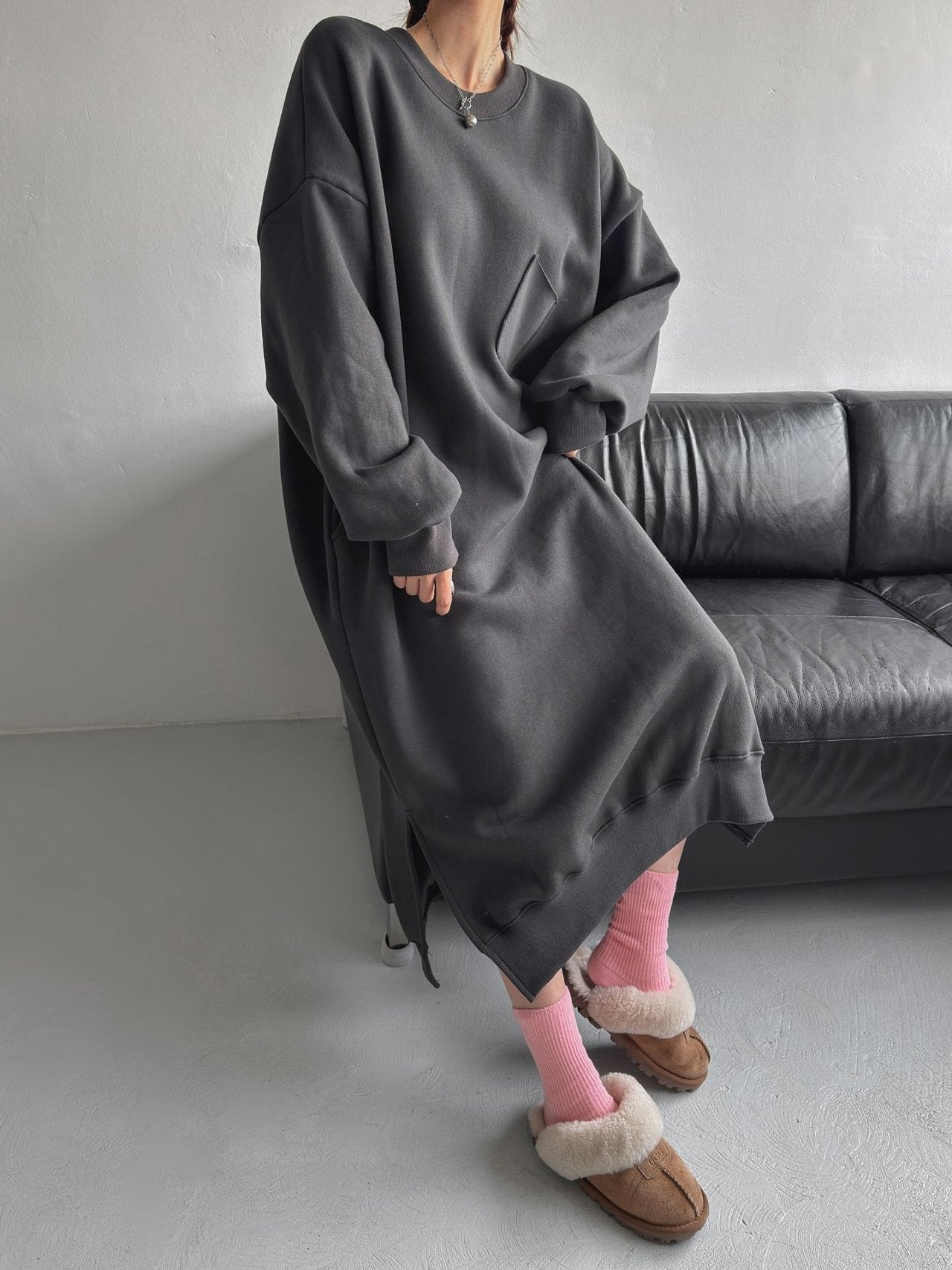 Cozy Long Fleece Ops — Made in Korea