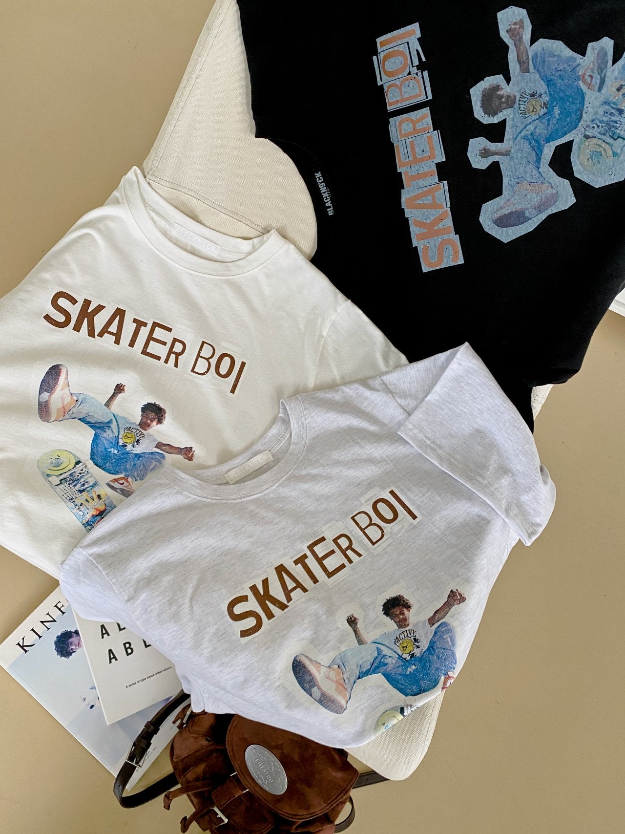 Skater Boi Graphic Oversized Tee - Luckyplanetusa