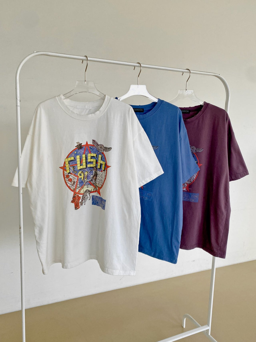 Vintage Rush 97 Distressed Graphic Tee - Luckyplanetusa