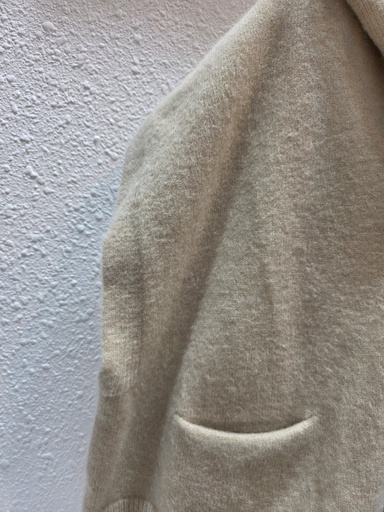 Amanda Hooded Knit Vest  Free Size Relaxed fit