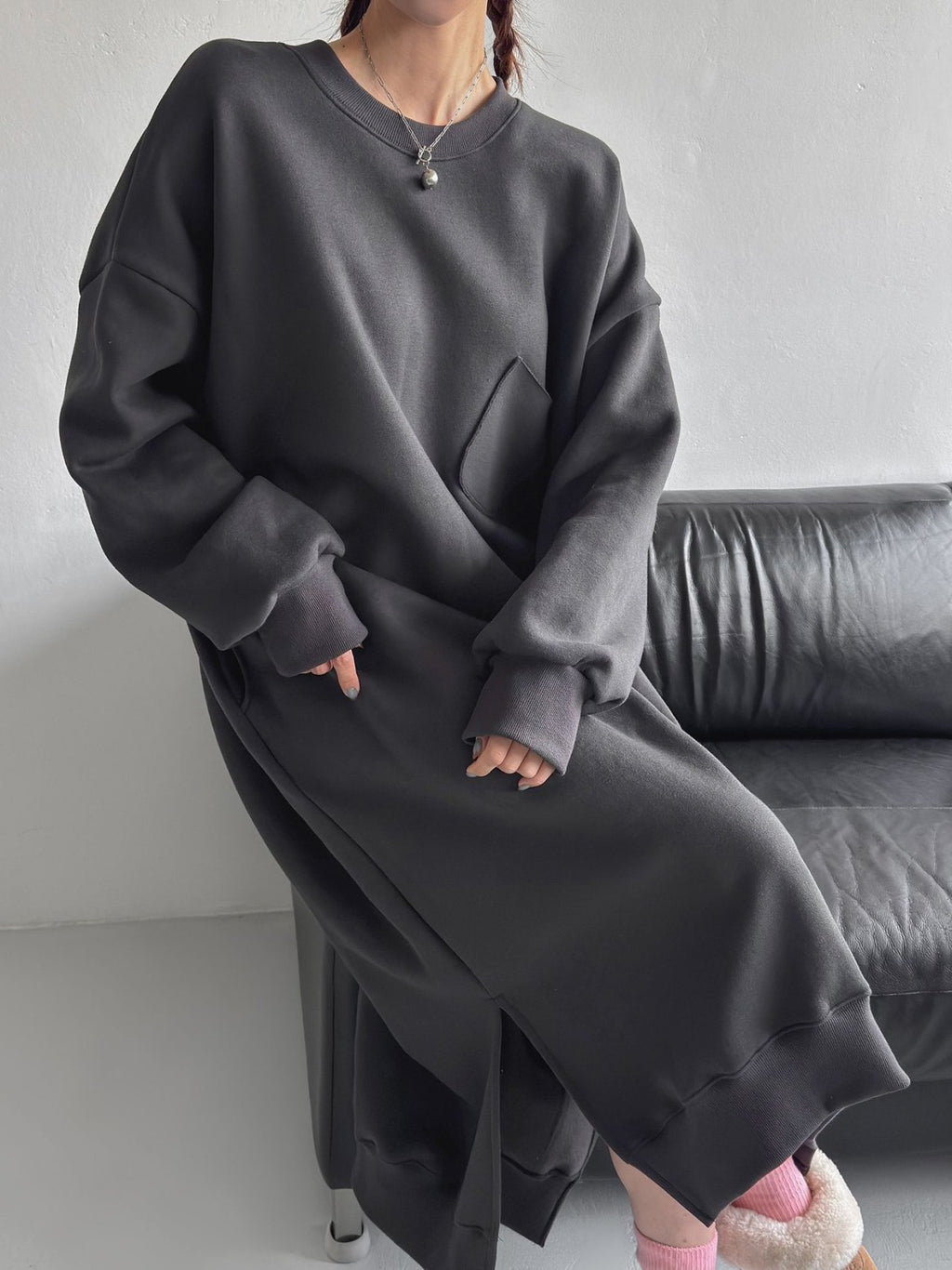 Cozy Long Fleece Ops — Made in Korea