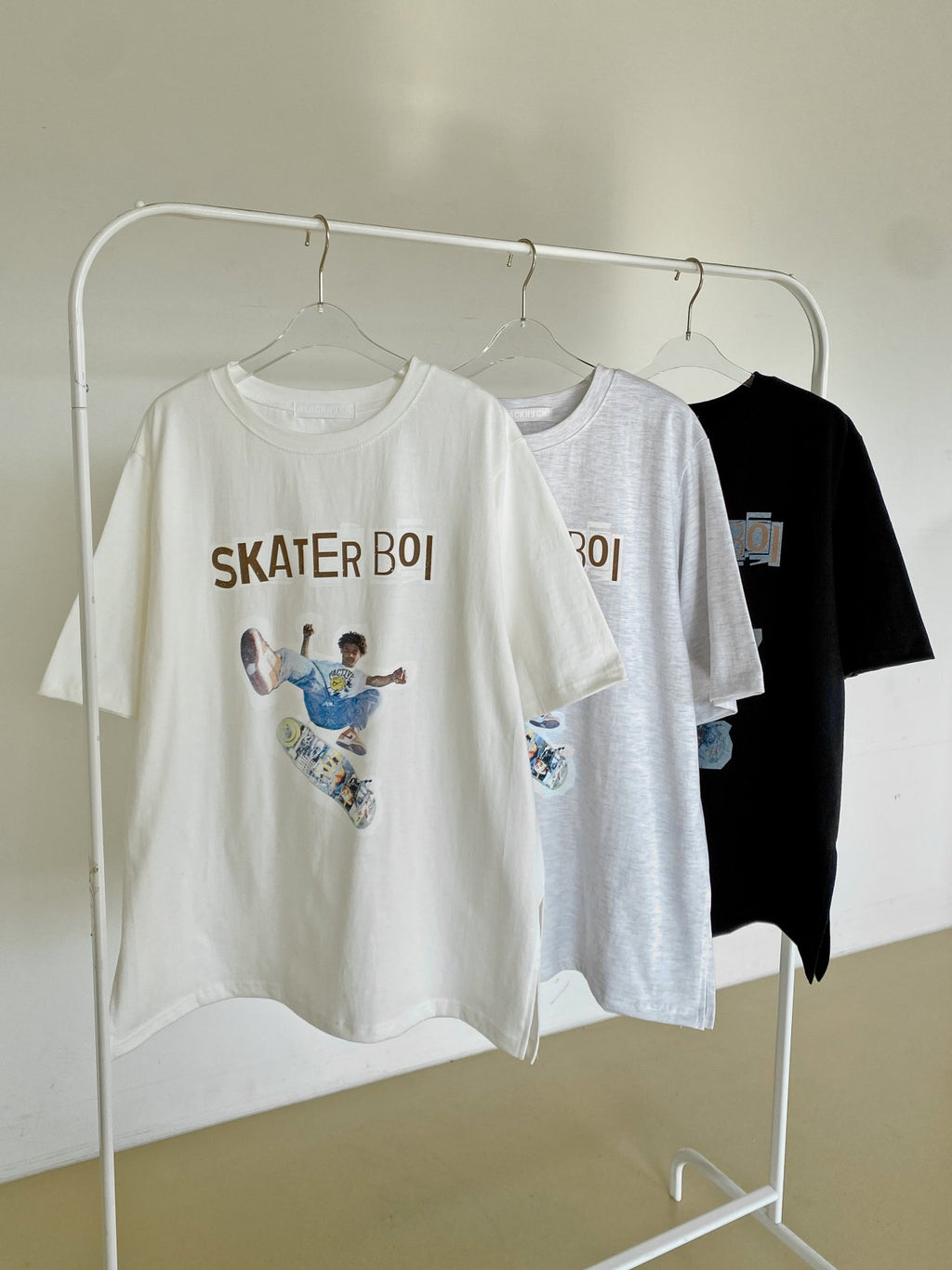 Skater Boi Graphic Oversized Tee - Luckyplanetusa