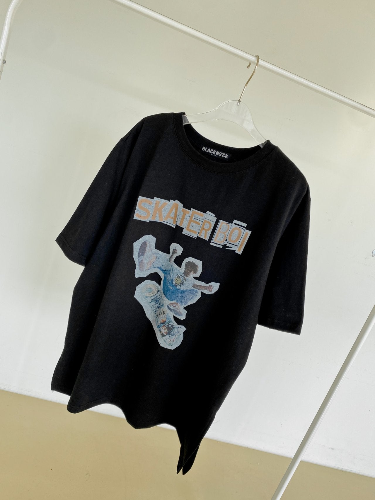 Skater Boi Graphic Oversized Tee - Luckyplanetusa