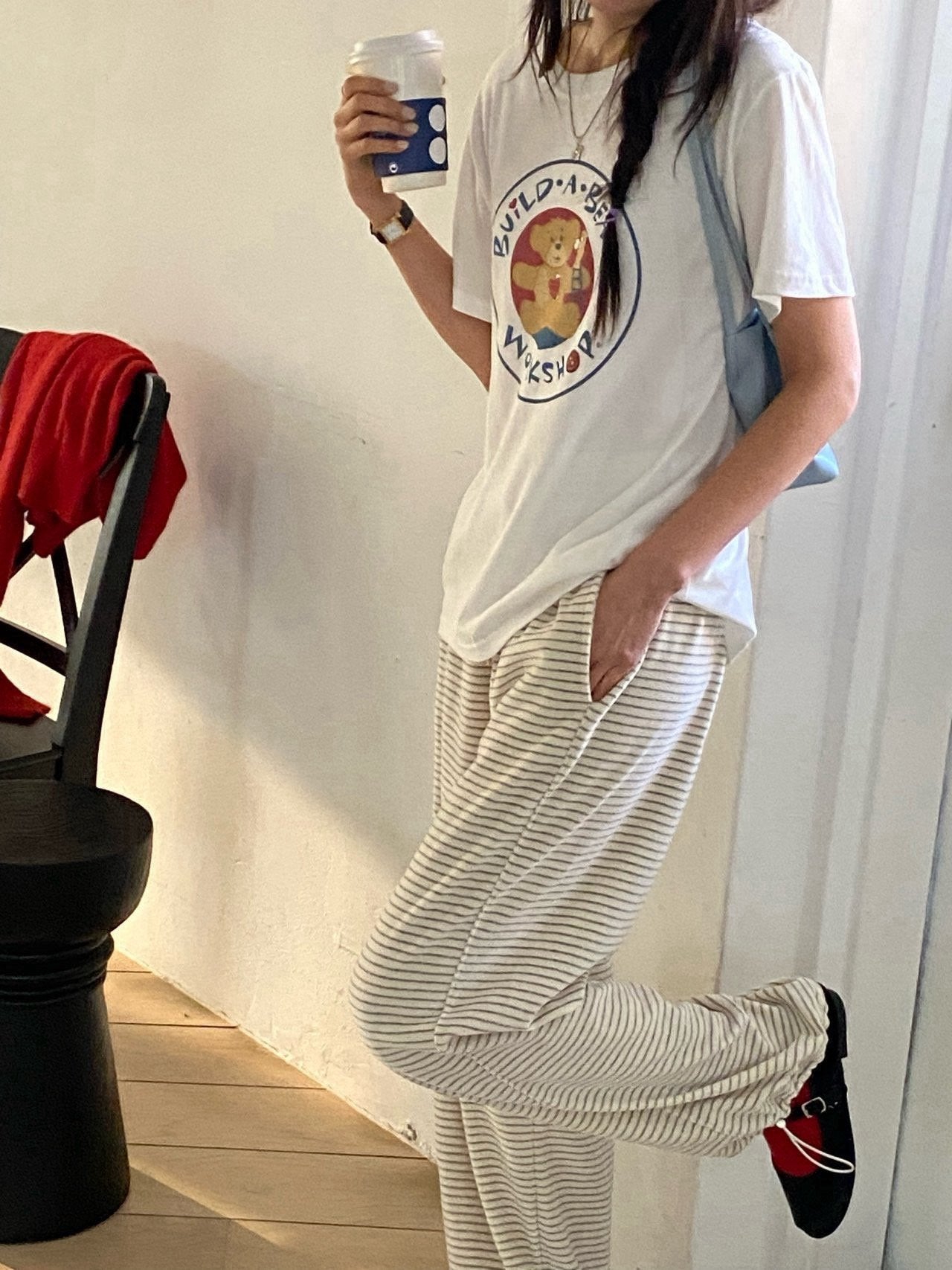 Velvet Stripe Cozy Lounge Pants