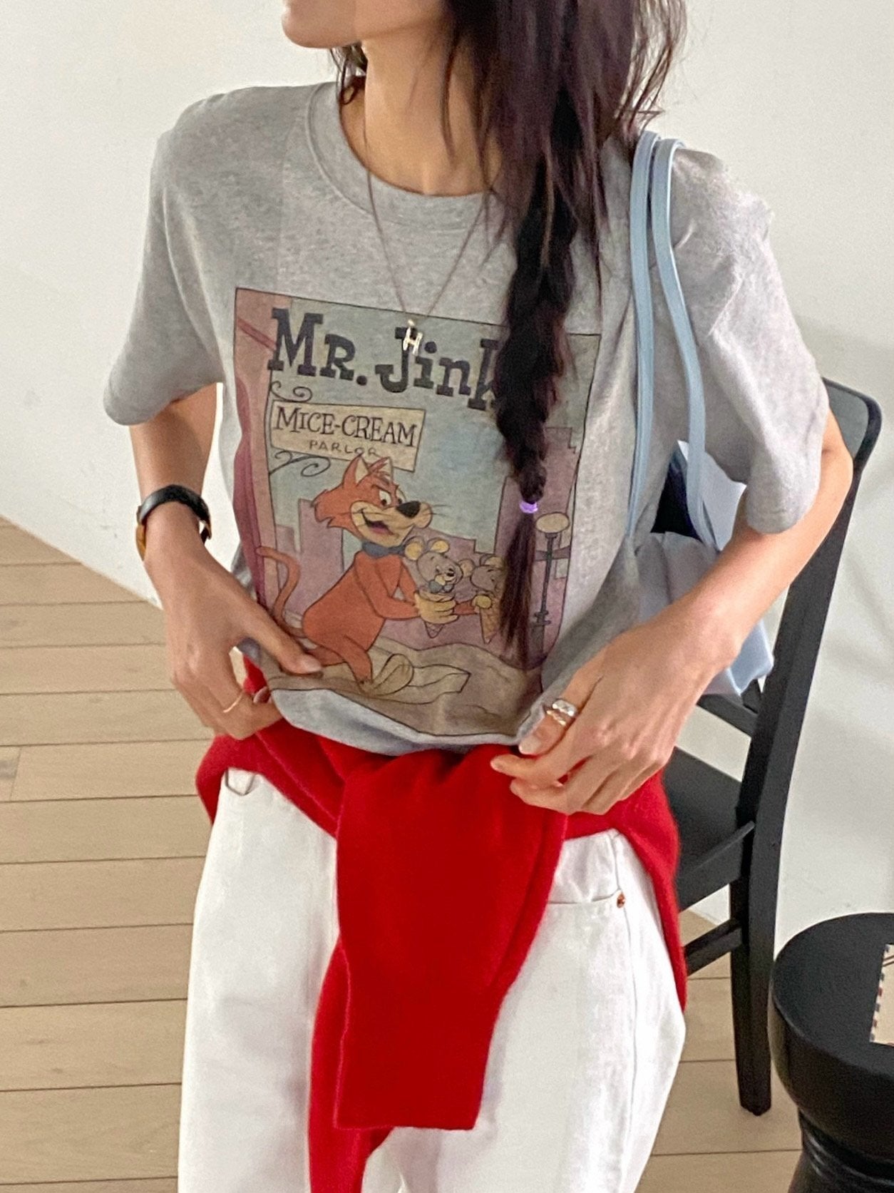 Mr. Jinks Vintage Washed Cotton Tee