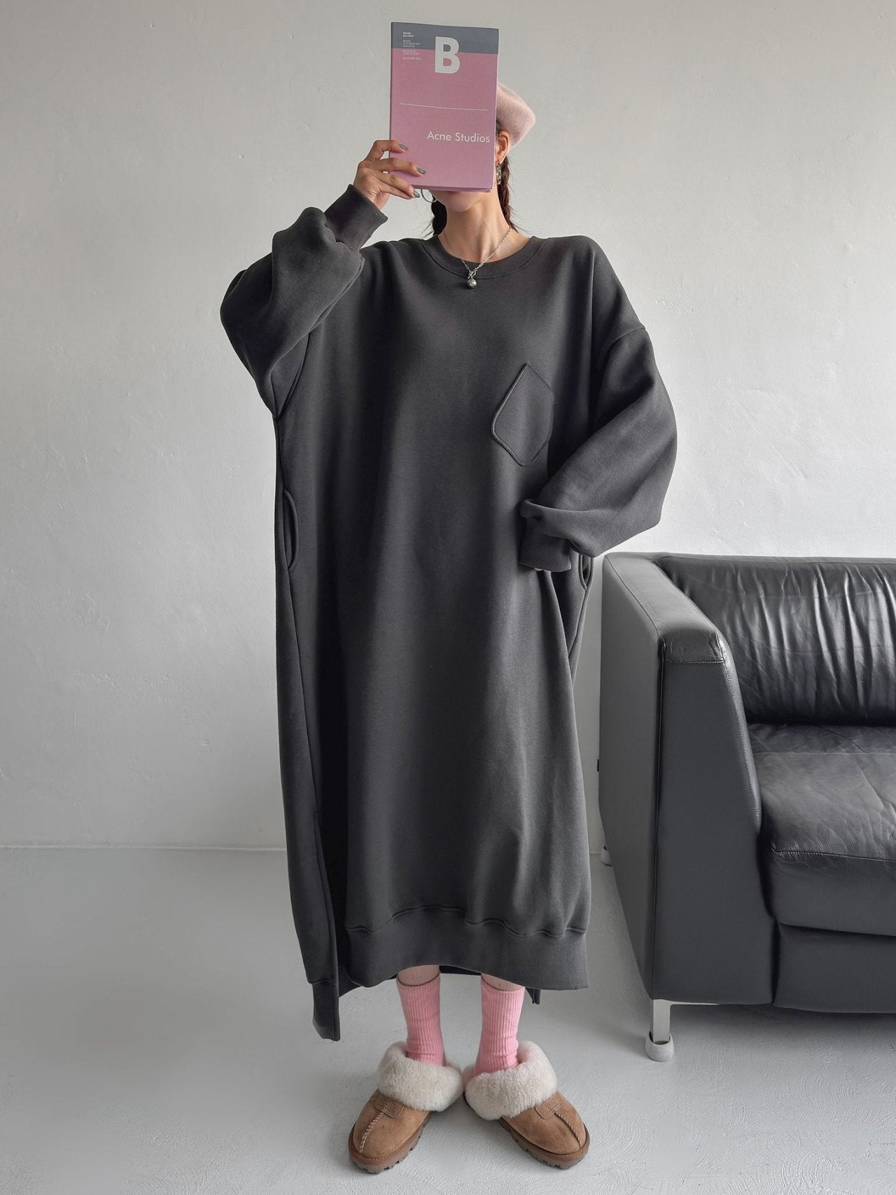 Cozy Long Fleece Ops — Made in Korea