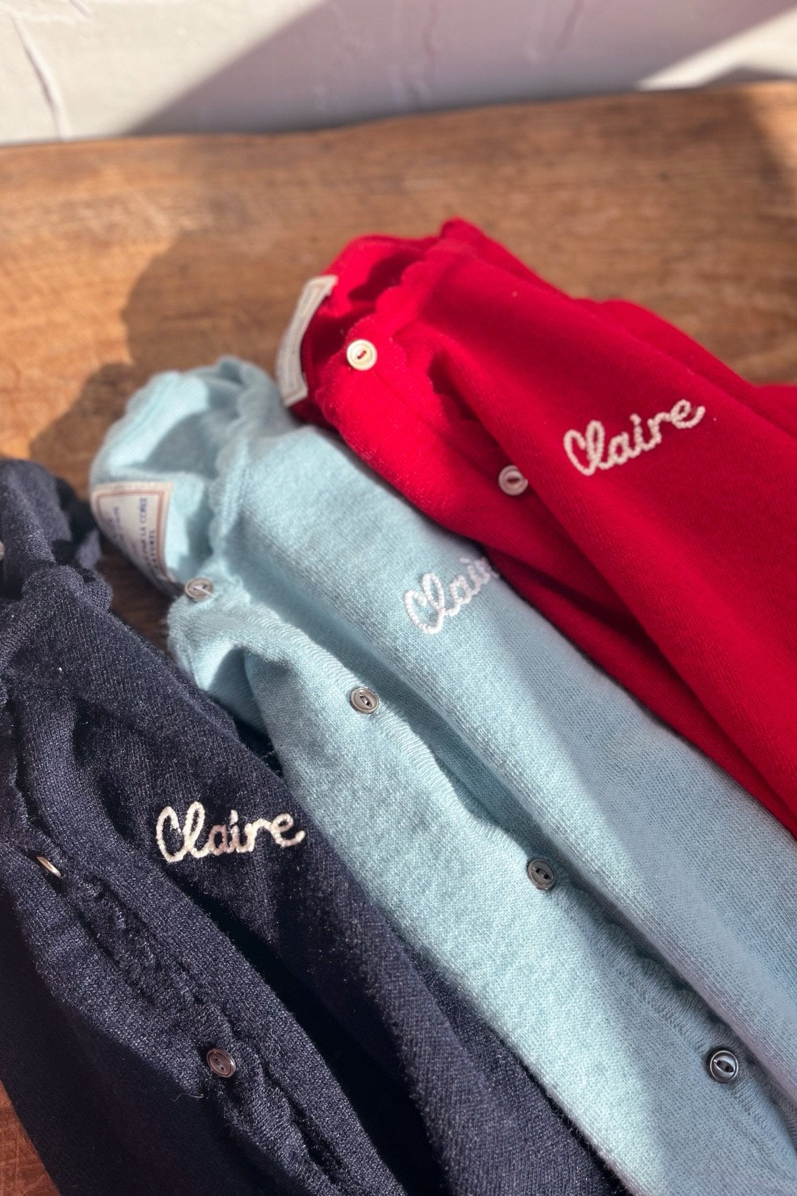 Claire Soft Wool Scallop Cardigan