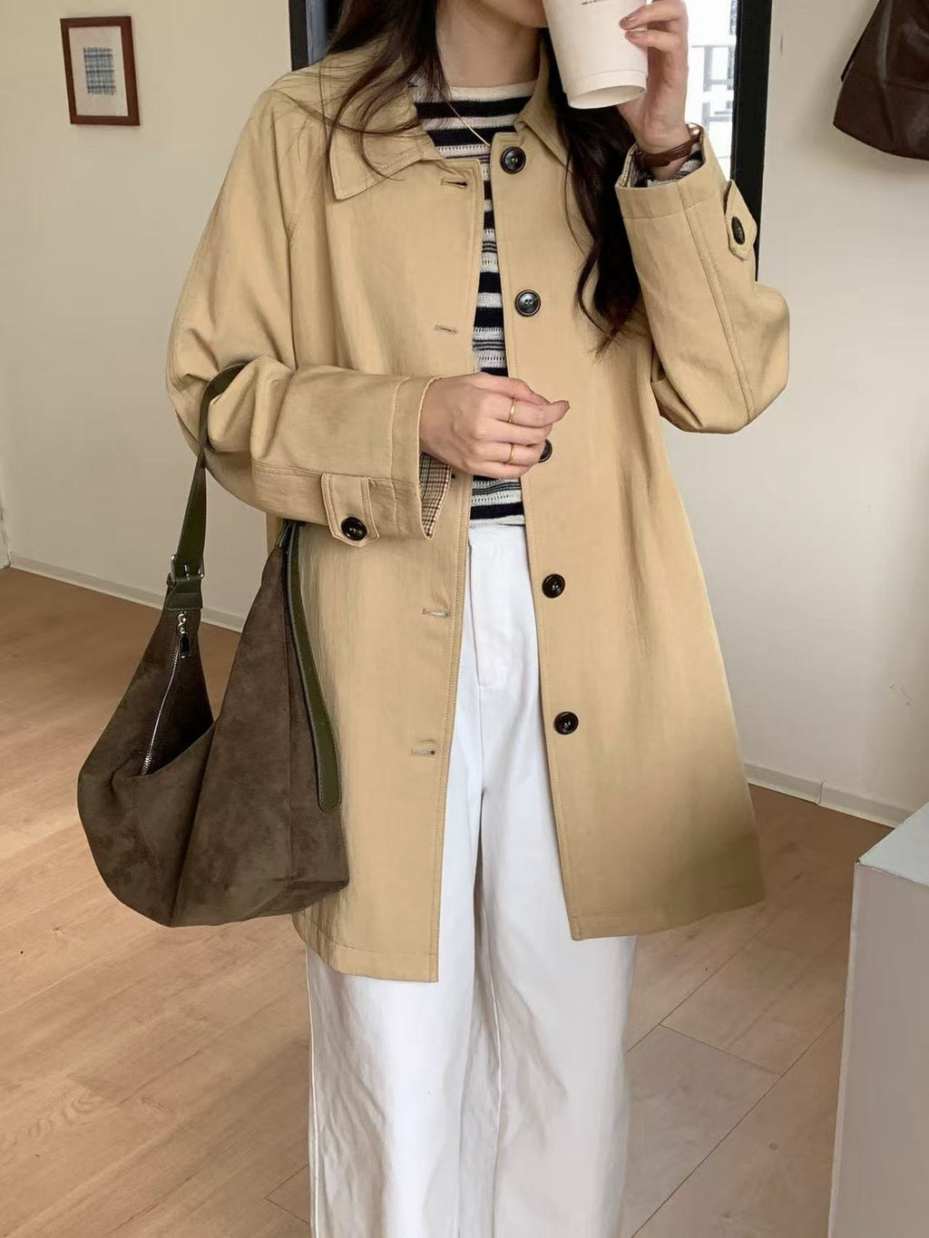 Rachel Soft Suede Daily Hobo Bag